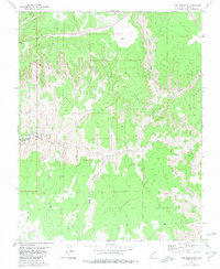 The Barracks 1980 topographic map thumbnail