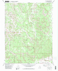 The Blocks 1983 topographic map thumbnail