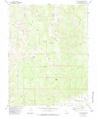 The Blocks 1983 topographic map thumbnail