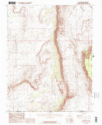 The Divide 1986 topographic map preview