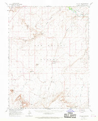 The Flat Tops 1963 topographic map thumbnail
