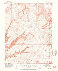 The Knoll 1951 topographic map thumbnail
