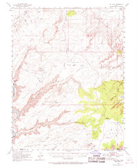 The Knoll 1951 topographic map thumbnail