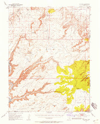 The Knoll 1951 topographic map thumbnail
