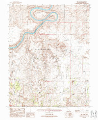 The Loop 1988 topographic map thumbnail