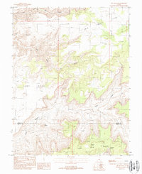 The Pinnacle 1988 topographic map thumbnail