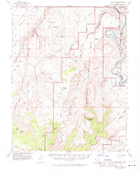 The Spur 1953 topographic map thumbnail