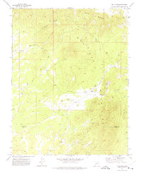 The Tetons 1971 topographic map thumbnail