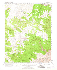 The Wickiup 1954 topographic map preview