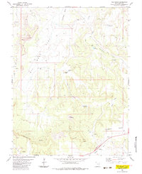 The Wickiup 1983 topographic map thumbnail