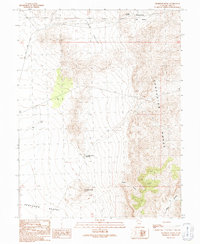 Thompson Knoll 1991 topographic map thumbnail