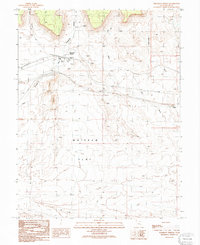 Thompson Springs 1991 topographic map thumbnail