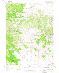 Tickville Spring 1954 topographic map thumbnail