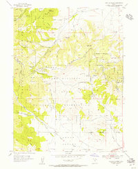 Tickville Spring 1954 topographic map thumbnail