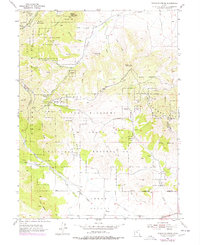 Tickville Spring 1954 topographic map thumbnail