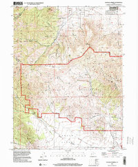 Tickville Spring 1997 topographic map thumbnail