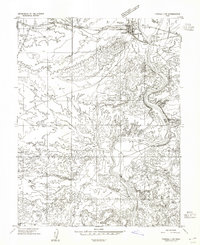 Tidwell 1 NW topographic map thumbnail
