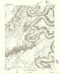 Tidwell 4 SE topographic map thumbnail