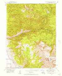 Timpanogos Cave 1948 topographic map thumbnail