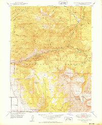Timpanogos Cave 1950 topographic map thumbnail