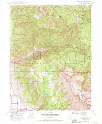 Timpanogos Cave 1948 topographic map thumbnail