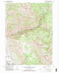Timpanogos Cave 1993 topographic map thumbnail