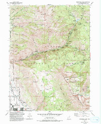 Timpanogos Cave 1993 topographic map thumbnail