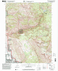 Timpanogos Cave 1998 topographic map thumbnail