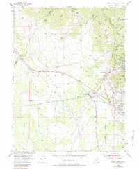 Tintic Junction 1954 topographic map thumbnail