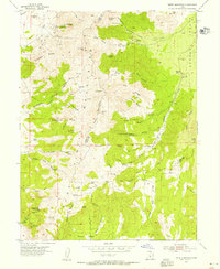 Tintic Mountain 1954 topographic map thumbnail