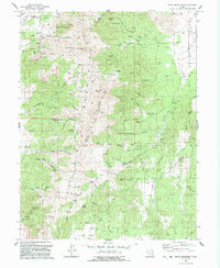 Tintic Mountain 1992 topographic map thumbnail