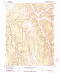 Tom Patterson Canyon 1966 topographic map thumbnail
