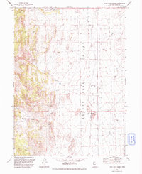 Toms Cabin Spring 1991 topographic map thumbnail