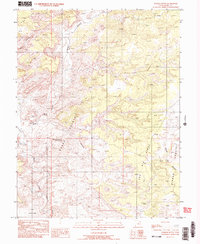 Tomsich Butte 1988 topographic map thumbnail