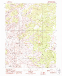 Tomsich Butte 1988 topographic map thumbnail