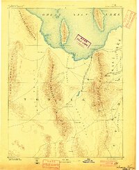 Tooele Valley 1885 topographic map thumbnail