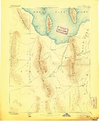 Tooele Valley 1885 topographic map thumbnail