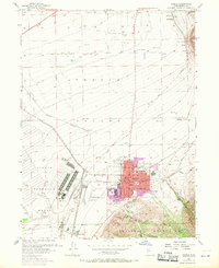 Tooele 1955 topographic map thumbnail