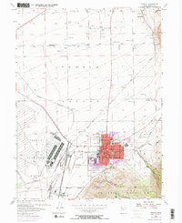 Tooele 1955 topographic map thumbnail