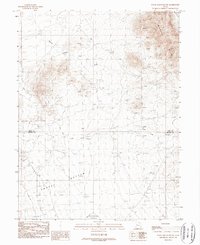 Topaz Mountain SW 1988 topographic map thumbnail