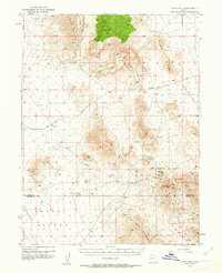 Topaz Mtn 1953 topographic map thumbnail