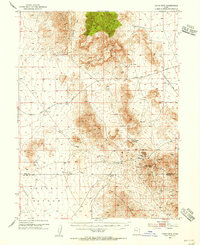 Topaz Mtn 1953 topographic map thumbnail