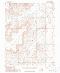 Town Point 1987 topographic map preview
