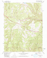Trail Mountain 1981 topographic map preview