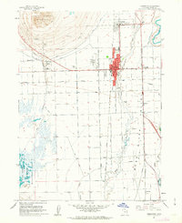 Tremonton 1961 topographic map thumbnail