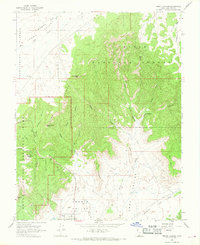 Tropic Canyon 1966 topographic map thumbnail