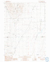 Trout Creek SW 1991 topographic map thumbnail