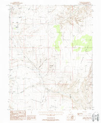 Turkey Knob 1988 topographic map thumbnail