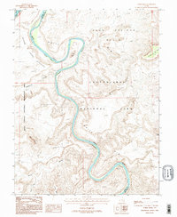 Turks Head 1988 topographic map thumbnail