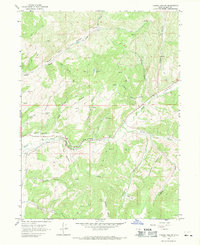 Turner Hollow 1967 topographic map thumbnail